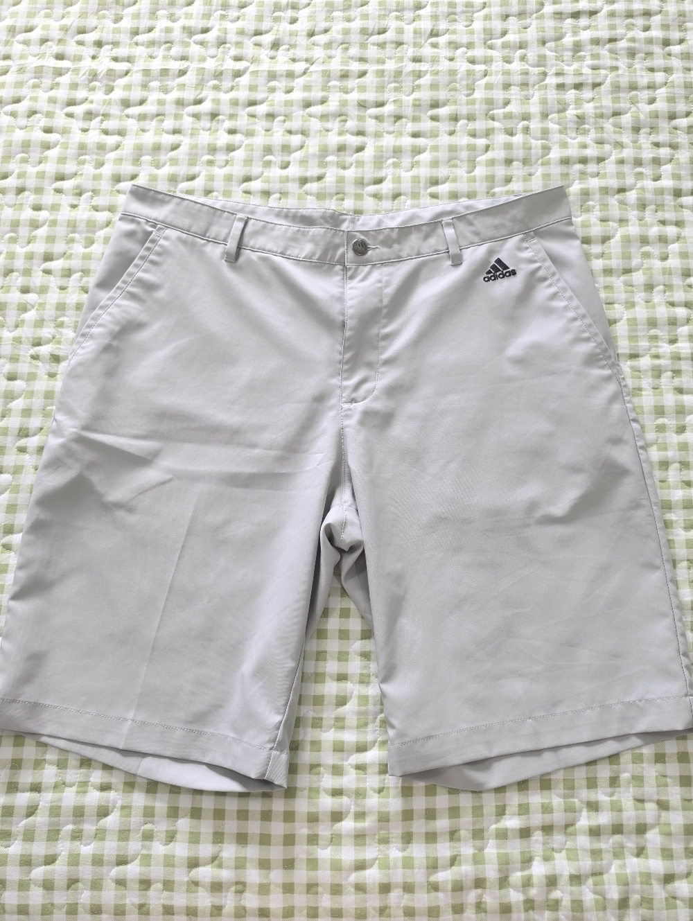 Adidas Golf Shorts, Light Grey, EUC, Mens Size 36